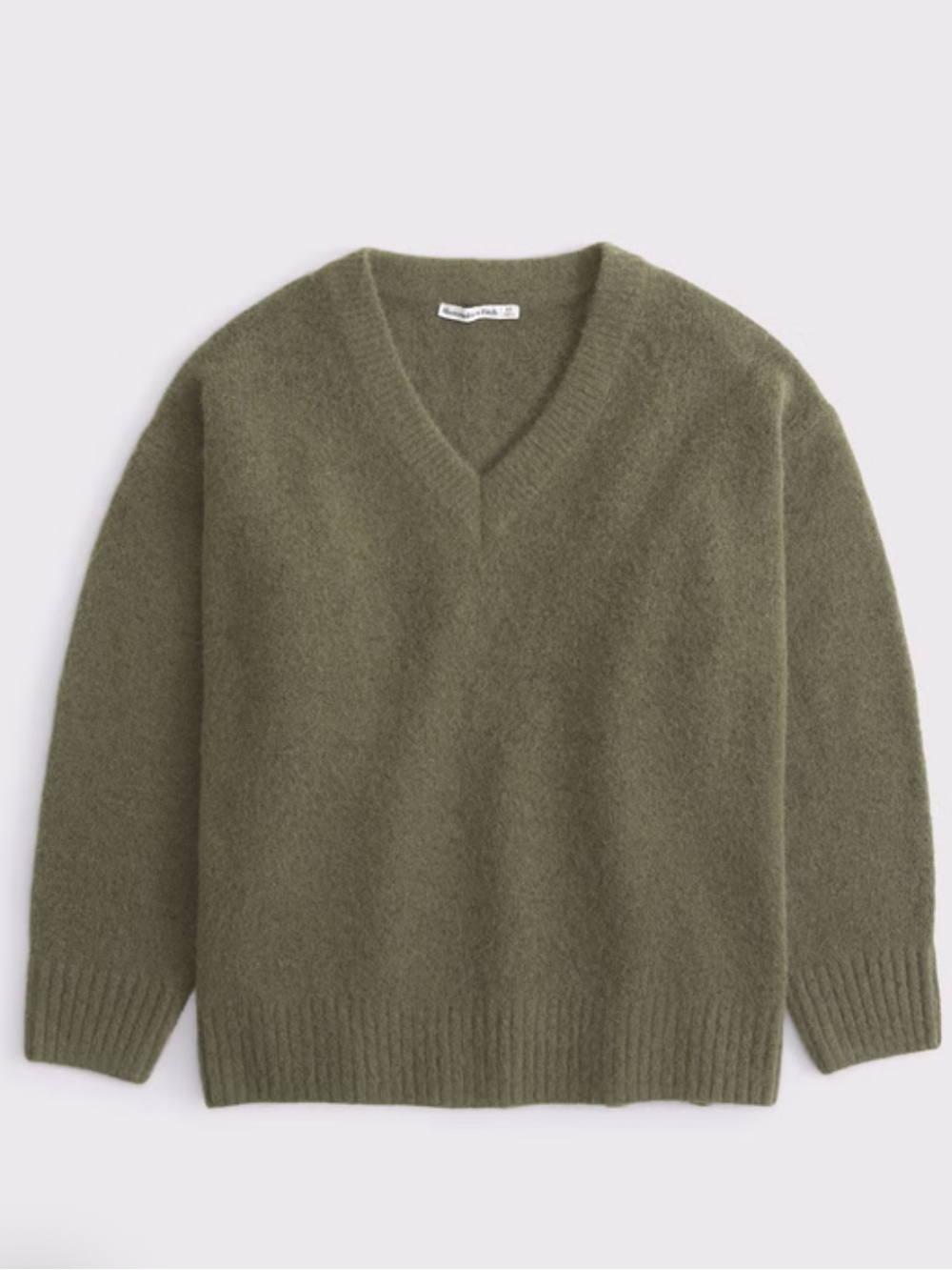 abercrombie dad v neck sweater